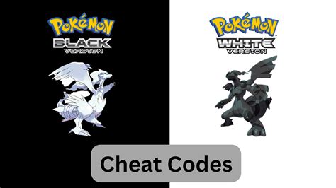 pokémon black and white cheats|pokemon black and white secrets.